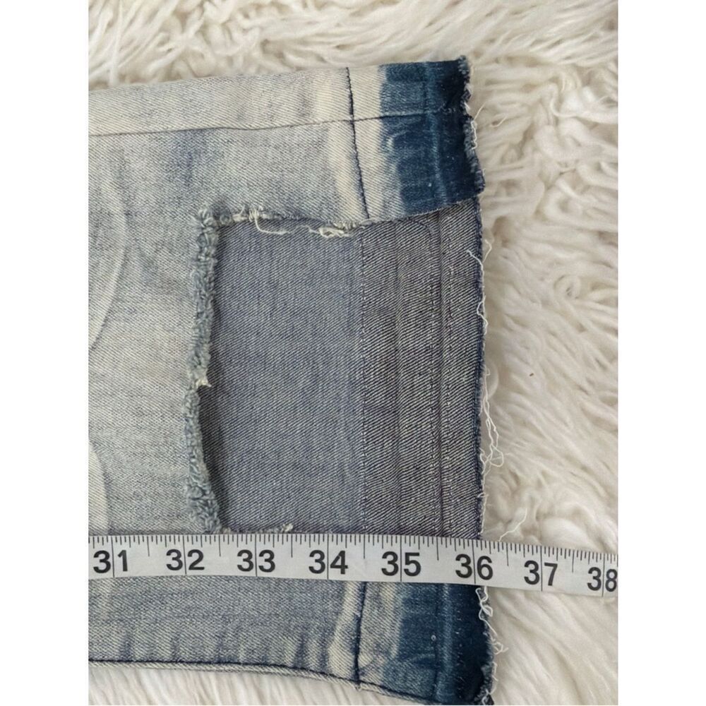 Men’s Bootcut Washed Light Blue Jeans Size 46 - Picture 4 of 8